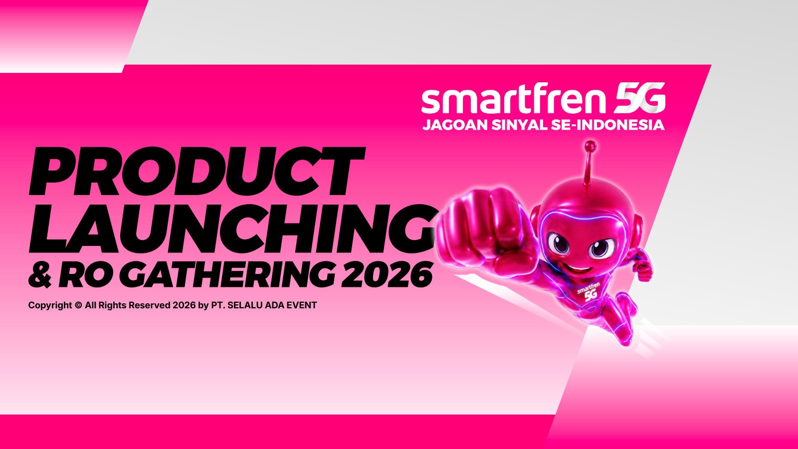 Smartfren 5G Event Launching slide